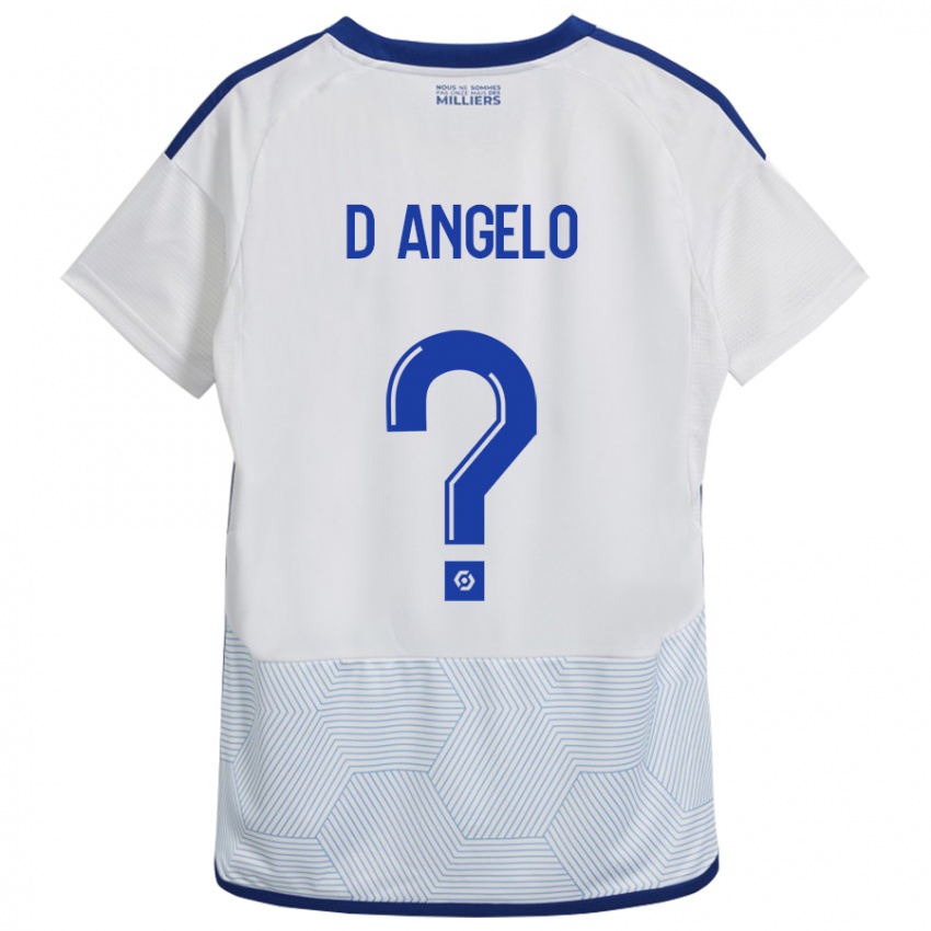 Damen Gianni D'angelo #0 Weiß Auswärtstrikot Trikot 2023/24 T-Shirt Österreich