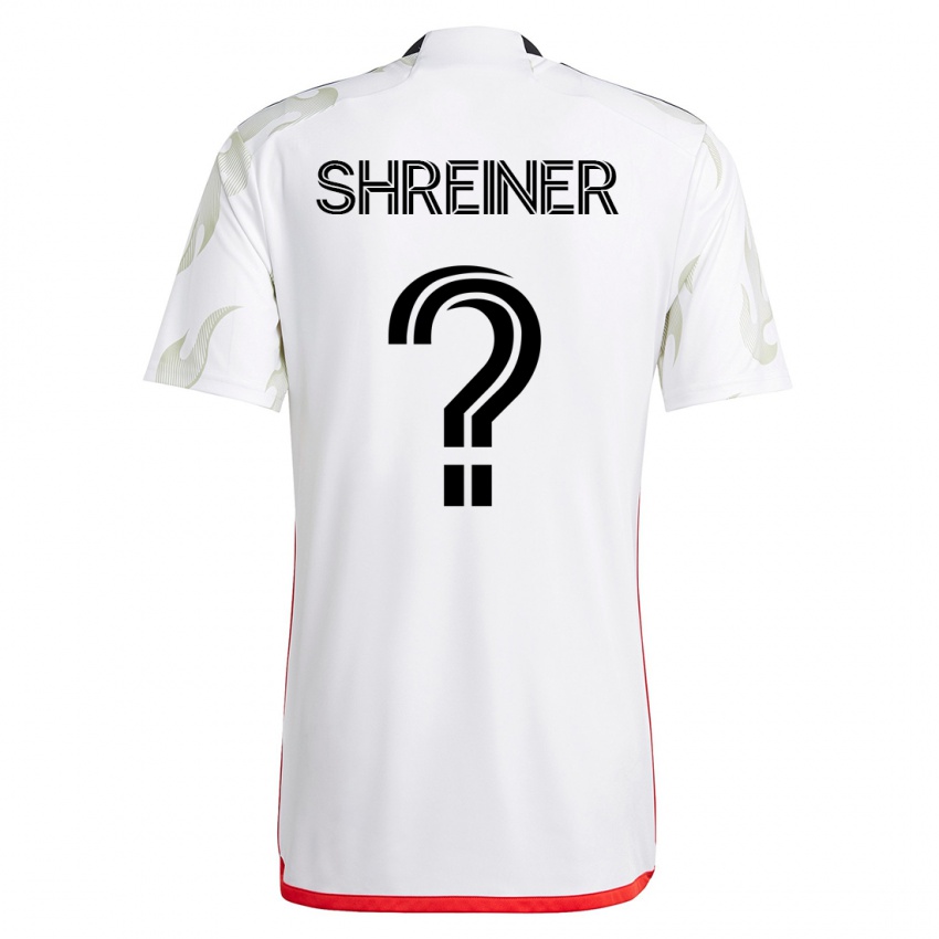 Damen Luke Shreiner #0 Weiß Auswärtstrikot Trikot 2023/24 T-Shirt Österreich