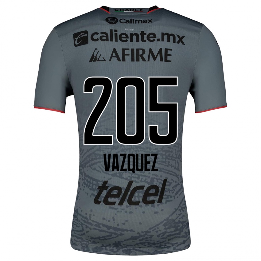 Damen Aldair Vázquez #205 Grau Auswärtstrikot Trikot 2023/24 T-Shirt Österreich