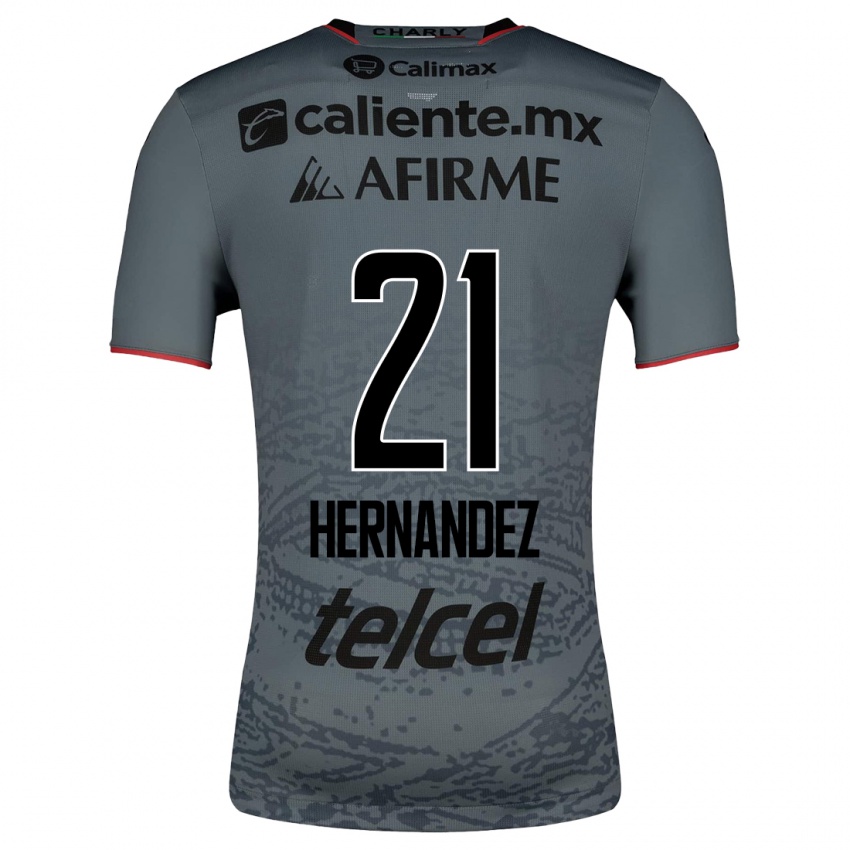 Damen Inglis Hernandez #21 Grau Auswärtstrikot Trikot 2023/24 T-Shirt Österreich