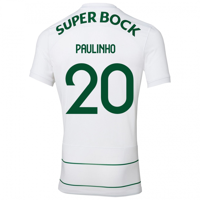 Damen Paulinho #20 Weiß Auswärtstrikot Trikot 2023/24 T-Shirt Österreich