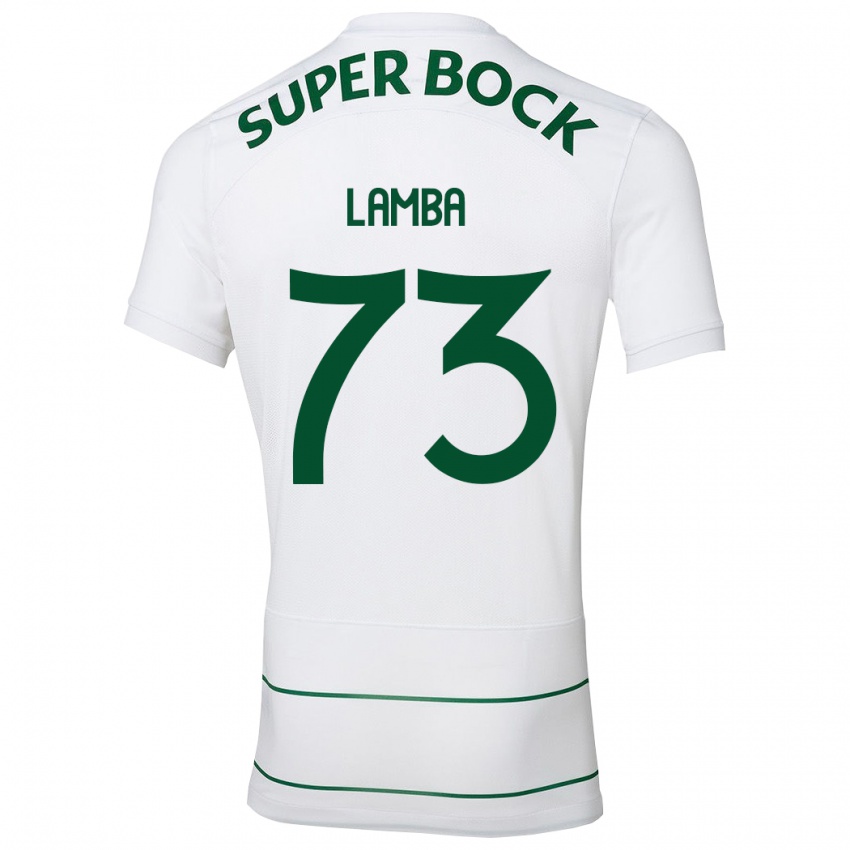 Damen Chico Lamba #73 Weiß Auswärtstrikot Trikot 2023/24 T-Shirt Österreich