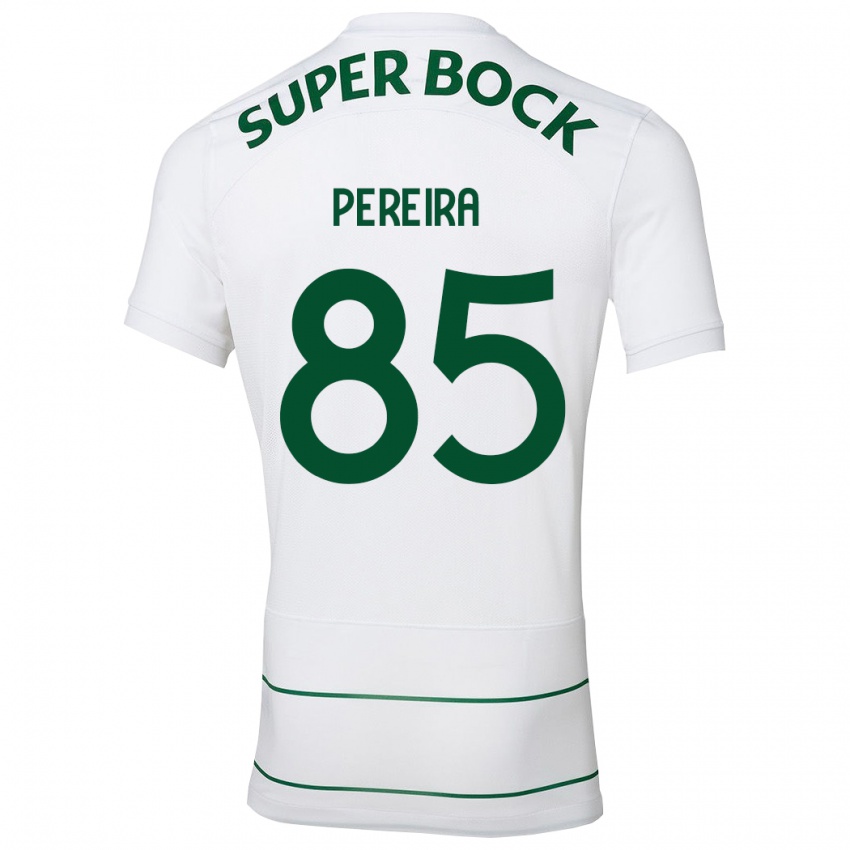 Damen João Pereira #85 Weiß Auswärtstrikot Trikot 2023/24 T-Shirt Österreich
