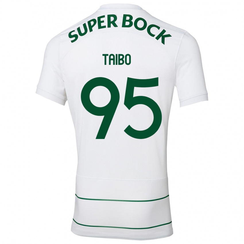 Damen Lucas Taibo #95 Weiß Auswärtstrikot Trikot 2023/24 T-Shirt Österreich