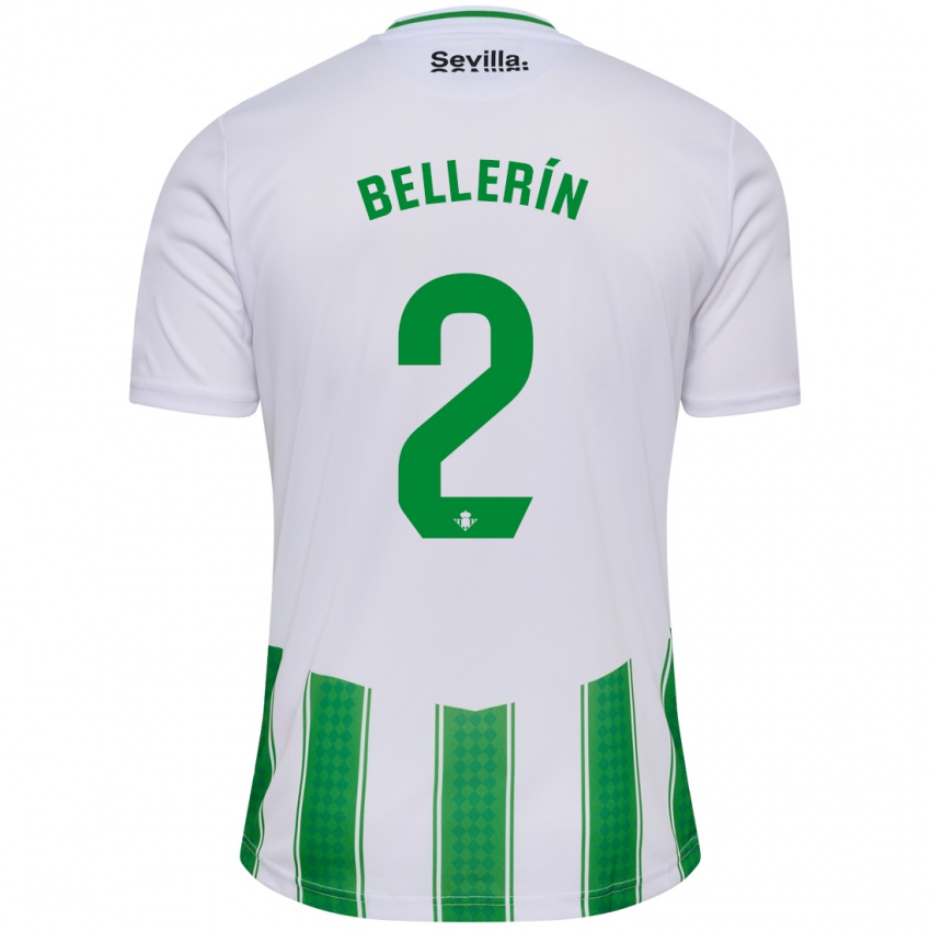Kinder Hector Bellerin #2 Weiß Heimtrikot Trikot 2023/24 T-Shirt Österreich