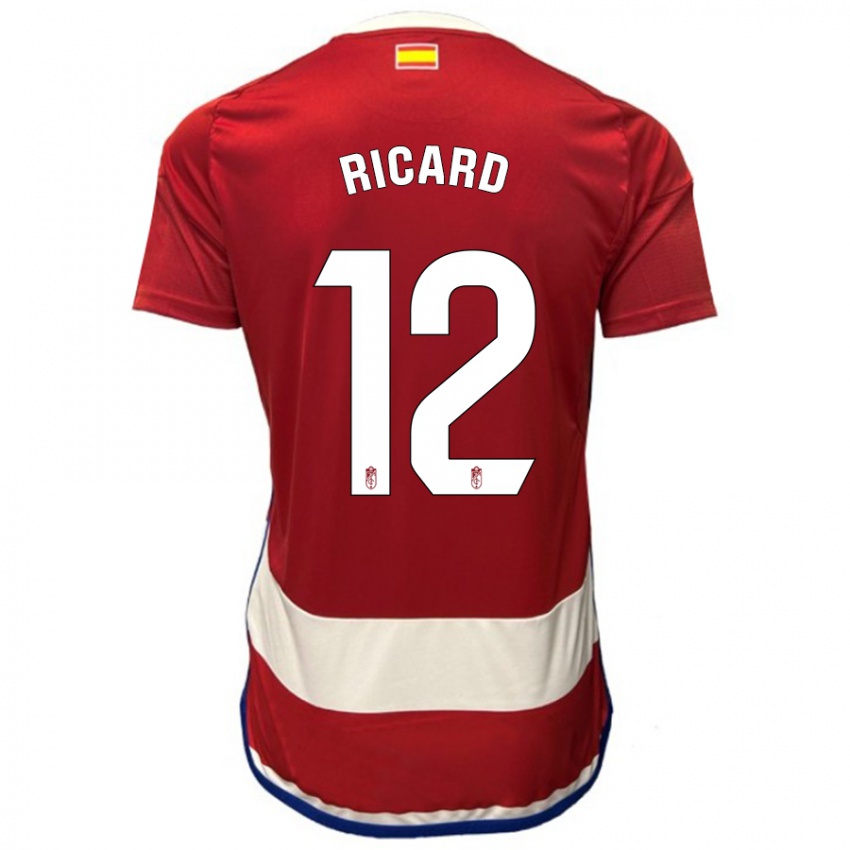 Kinder Ricard Sanchez #12 Rot Heimtrikot Trikot 2023/24 T-Shirt Österreich