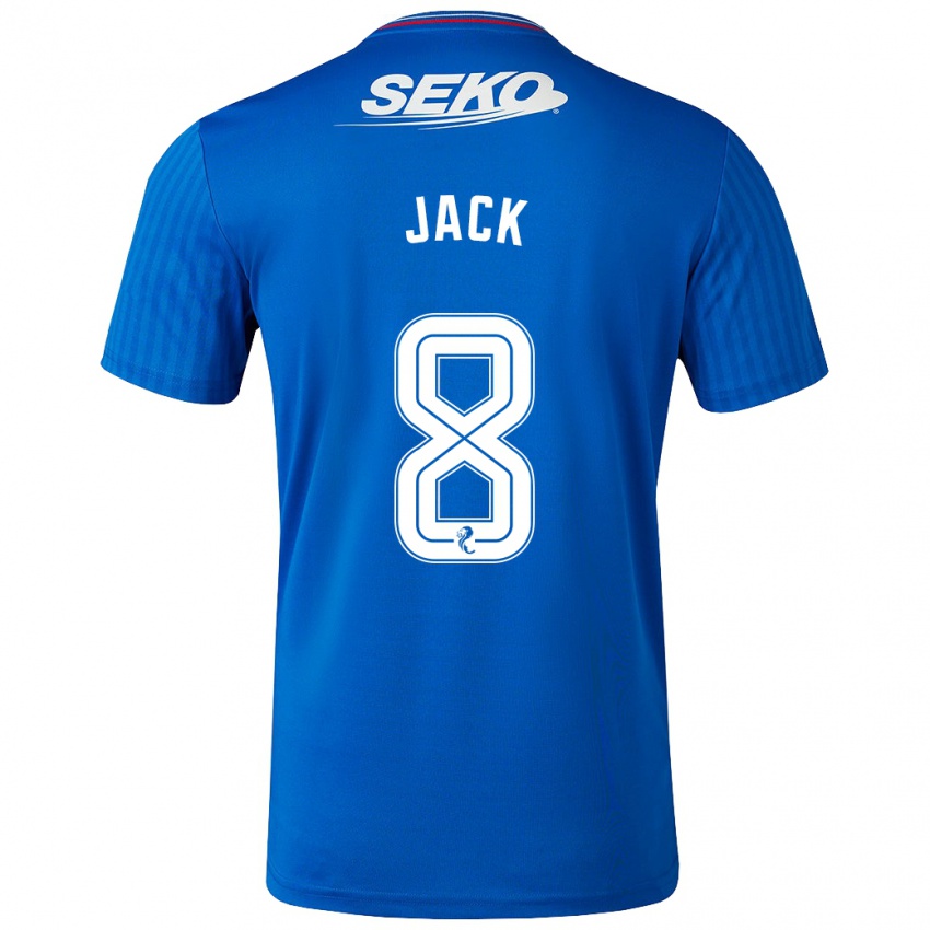 Kinder Ryan Jack #8 Blau Heimtrikot Trikot 2023/24 T-Shirt Österreich