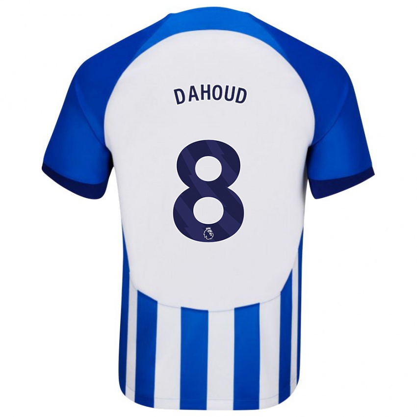 Kinder Mahmoud Dahoud #8 Blau Heimtrikot Trikot 2023/24 T-Shirt Österreich