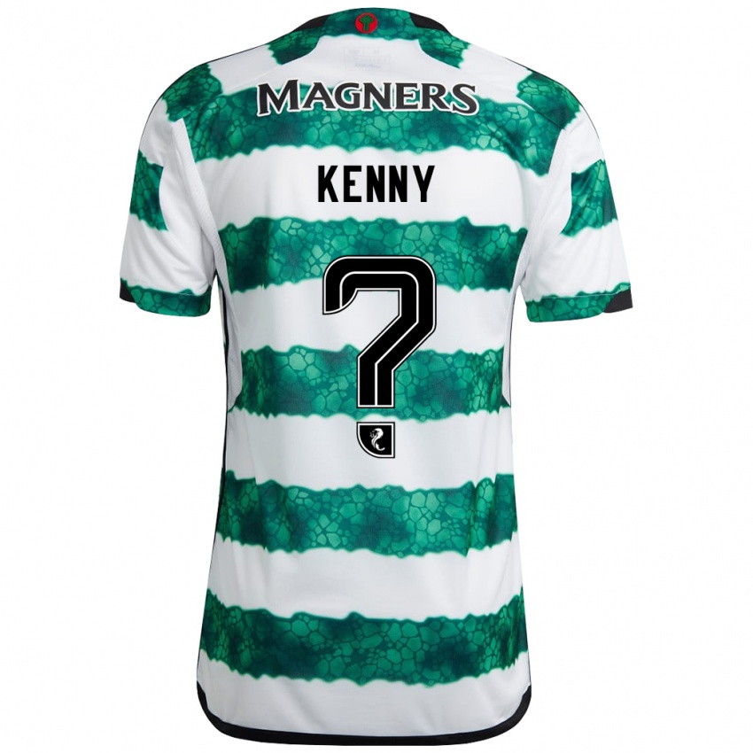 Kinder Johnny Kenny #0 Grün Heimtrikot Trikot 2023/24 T-Shirt Österreich