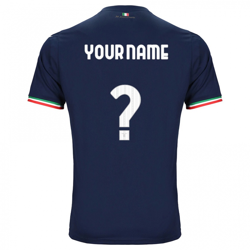 Kinder Ihren Namen #0 Marine Auswärtstrikot Trikot 2023/24 T-Shirt Österreich