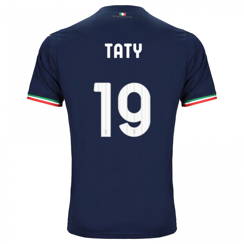 Kinder Taty Castellanos #19 Marine Auswärtstrikot Trikot 2023/24 T-Shirt Österreich