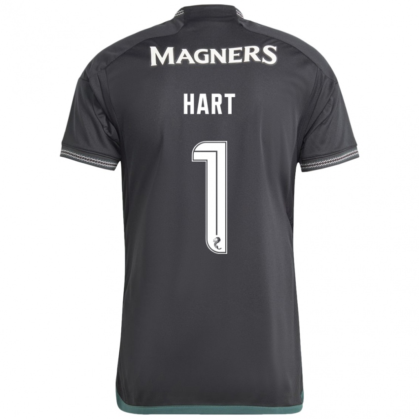 Kinder Joe Hart #1 Schwarz Auswärtstrikot Trikot 2023/24 T-Shirt Österreich