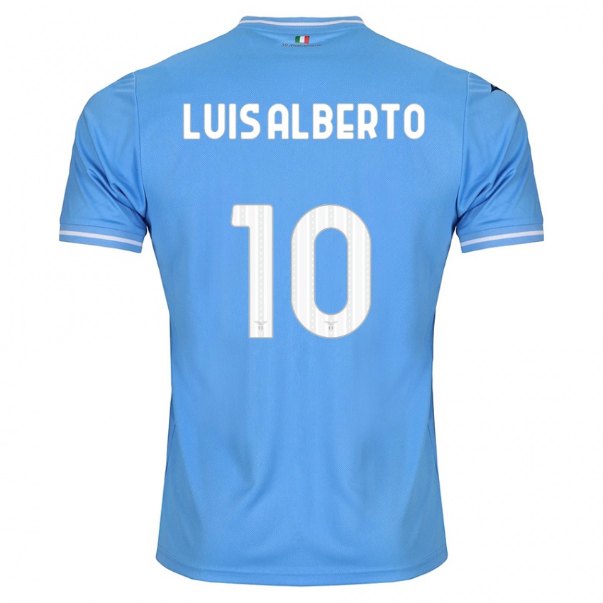 Herren Luis Alberto #10 Blau Heimtrikot Trikot 2023/24 T-Shirt Österreich