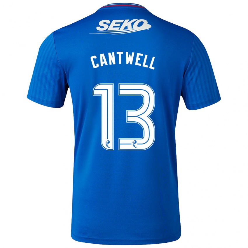 Herren Todd Cantwell #13 Blau Heimtrikot Trikot 2023/24 T-Shirt Österreich