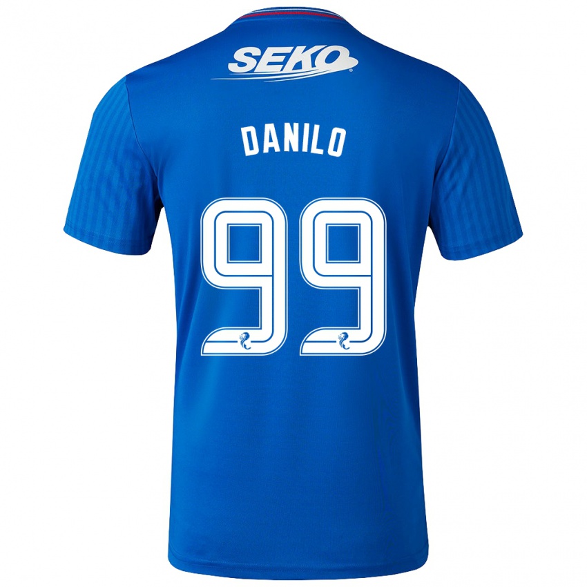Herren Danilo #99 Blau Heimtrikot Trikot 2023/24 T-Shirt Österreich