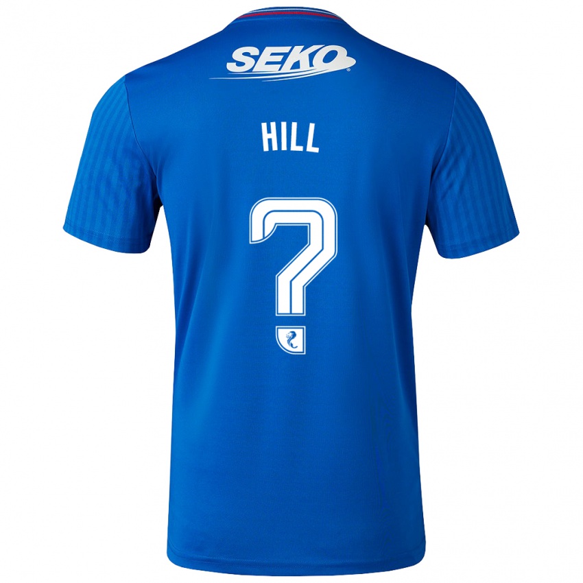 Herren Katherine Hill #0 Blau Heimtrikot Trikot 2023/24 T-Shirt Österreich