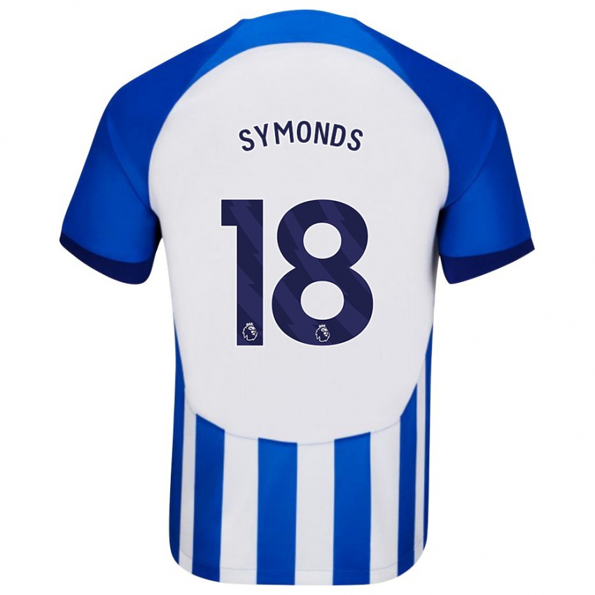 Herren Maisie Symonds #18 Blau Heimtrikot Trikot 2023/24 T-Shirt Österreich