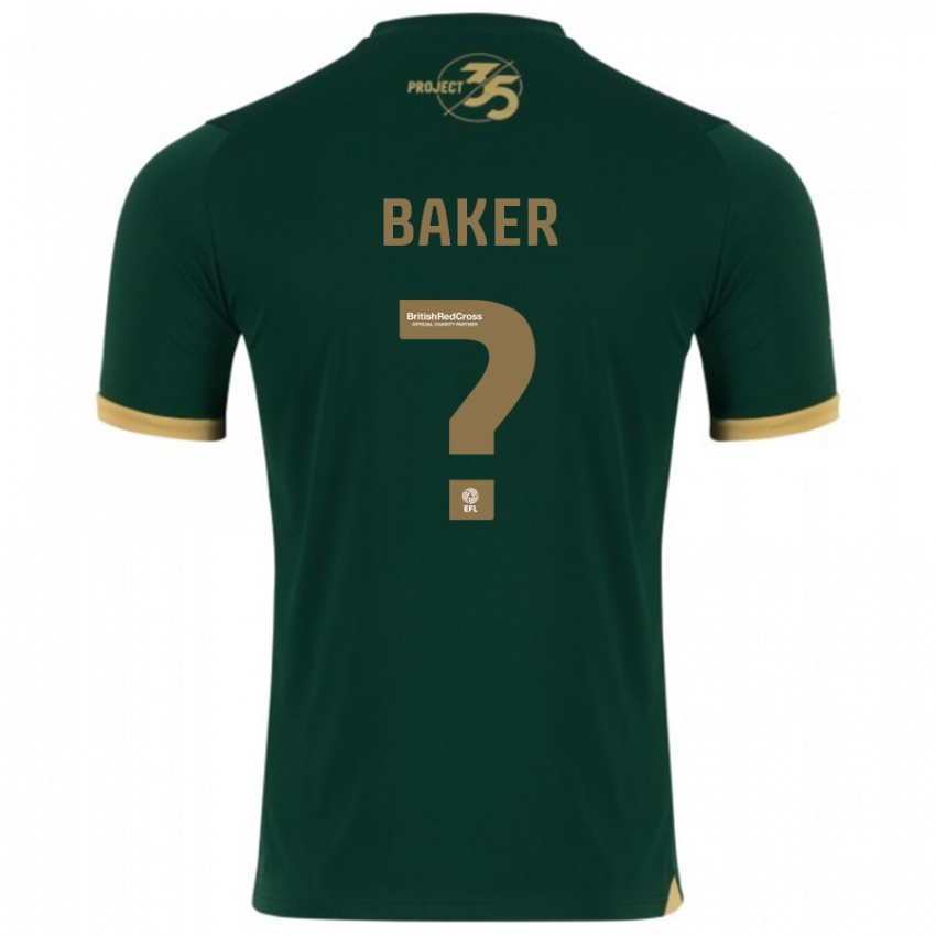 Herren Zak Baker #0 Grün Heimtrikot Trikot 2023/24 T-Shirt Österreich