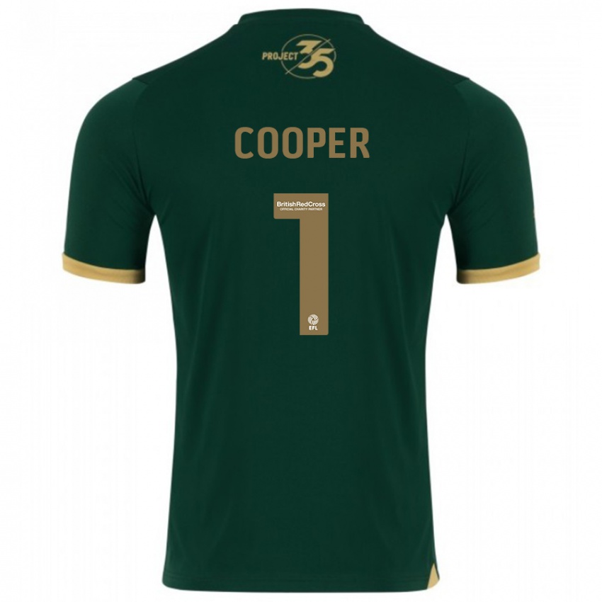 Herren Michael Cooper #1 Grün Heimtrikot Trikot 2023/24 T-Shirt Österreich