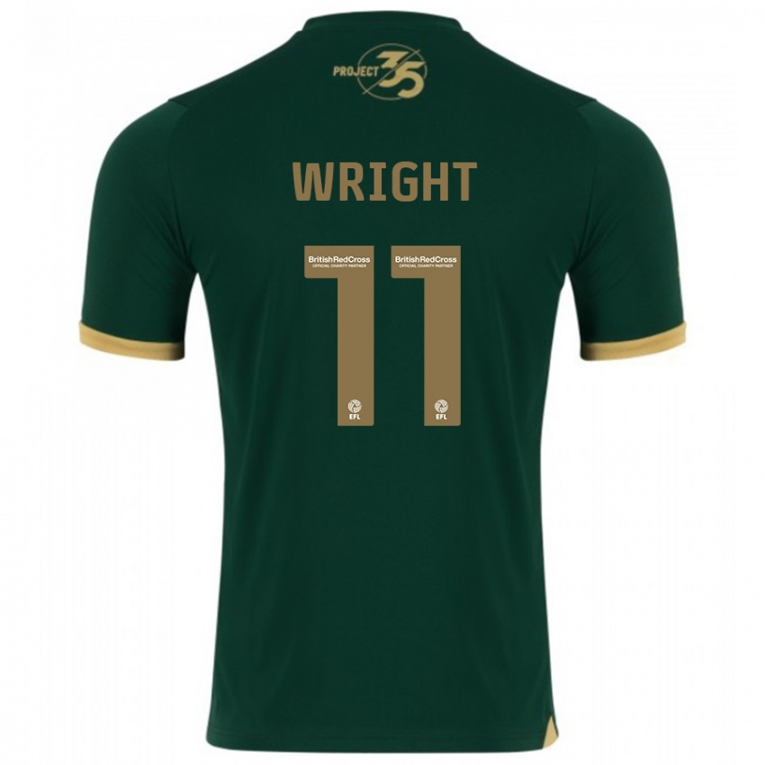 Herren Callum Wright #11 Grün Heimtrikot Trikot 2023/24 T-Shirt Österreich