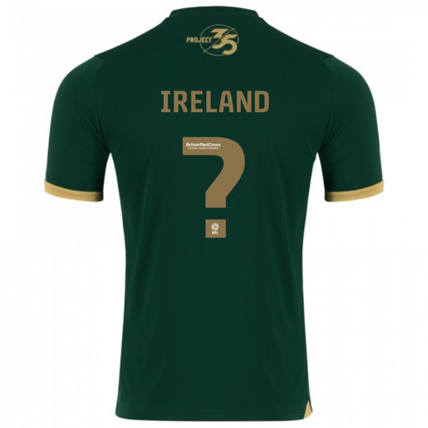 Herren Jensen Ireland #0 Grün Heimtrikot Trikot 2023/24 T-Shirt Österreich