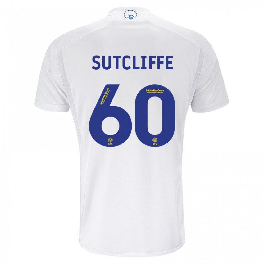 Herren Harvey Sutcliffe #60 Weiß Heimtrikot Trikot 2023/24 T-Shirt Österreich