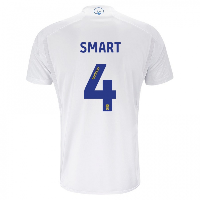 Herren Olivia Smart #4 Weiß Heimtrikot Trikot 2023/24 T-Shirt Österreich