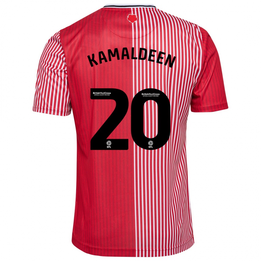Herren Kamaldeen Sulemana #20 Rot Heimtrikot Trikot 2023/24 T-Shirt Österreich