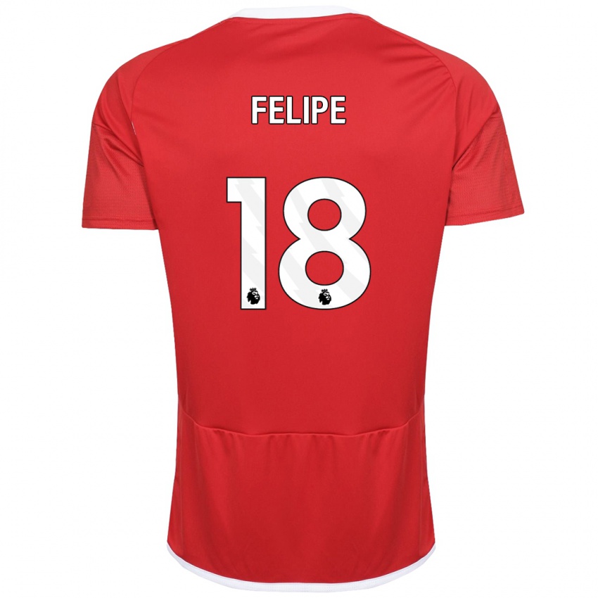 Herren Felipe #18 Rot Heimtrikot Trikot 2023/24 T-Shirt Österreich