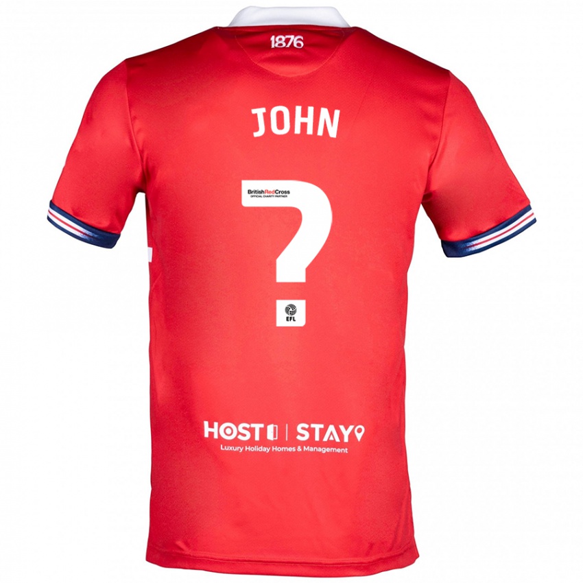 Herren Fenton John #0 Rot Heimtrikot Trikot 2023/24 T-Shirt Österreich