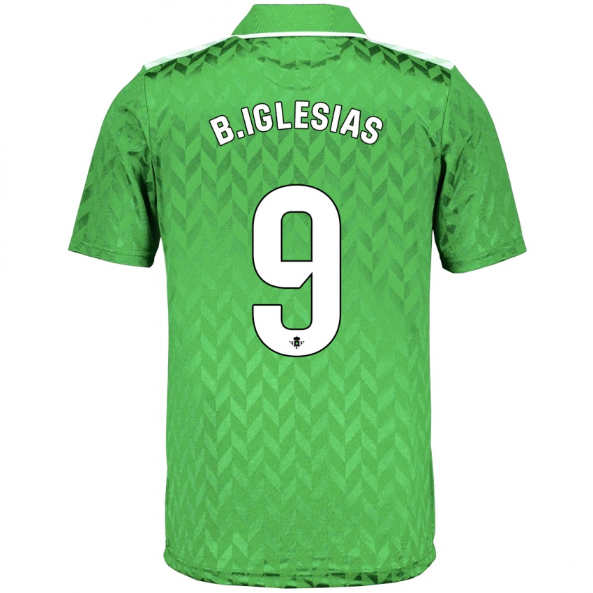 Herren Borja Iglesias #9 Grün Auswärtstrikot Trikot 2023/24 T-Shirt Österreich