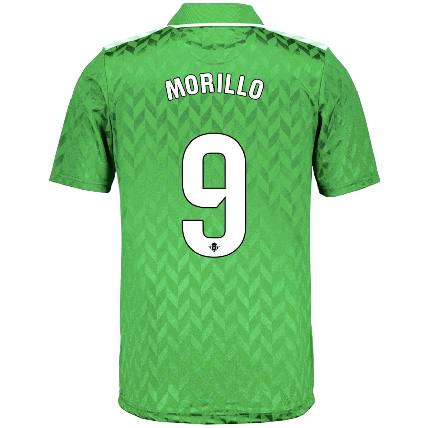 Herren Manu Morillo #9 Grün Auswärtstrikot Trikot 2023/24 T-Shirt Österreich