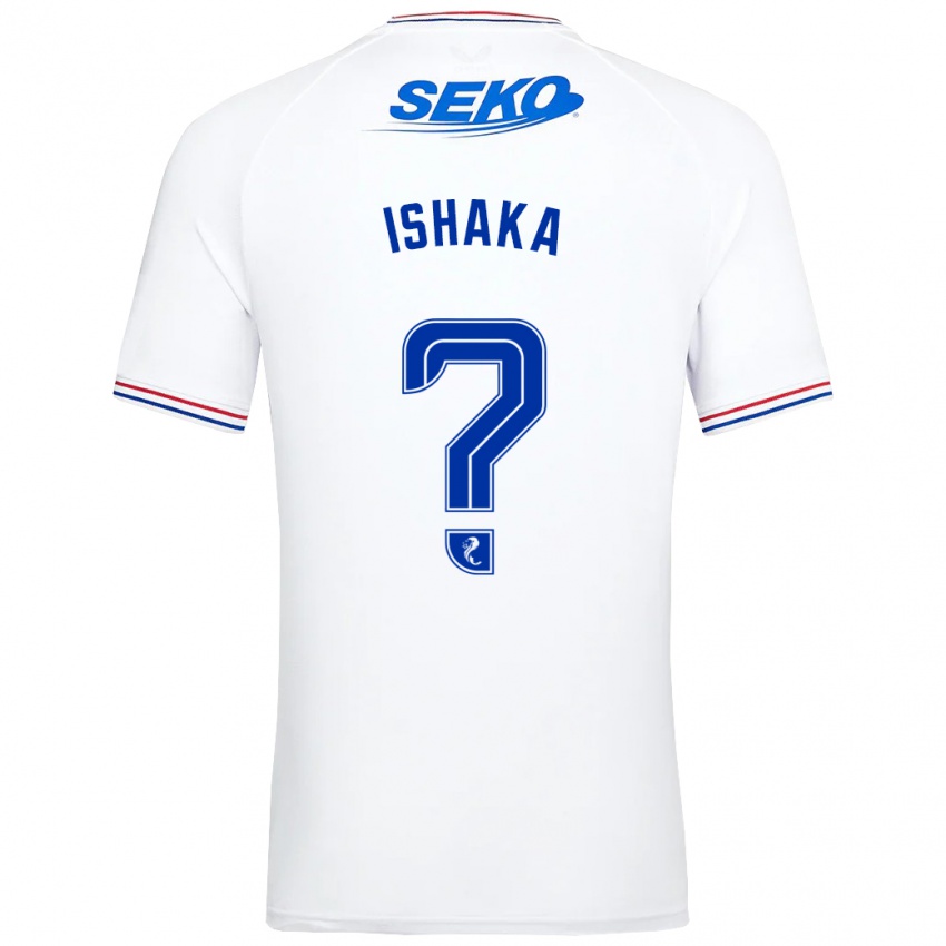Herren Thompson Ishaka #0 Weiß Auswärtstrikot Trikot 2023/24 T-Shirt Österreich