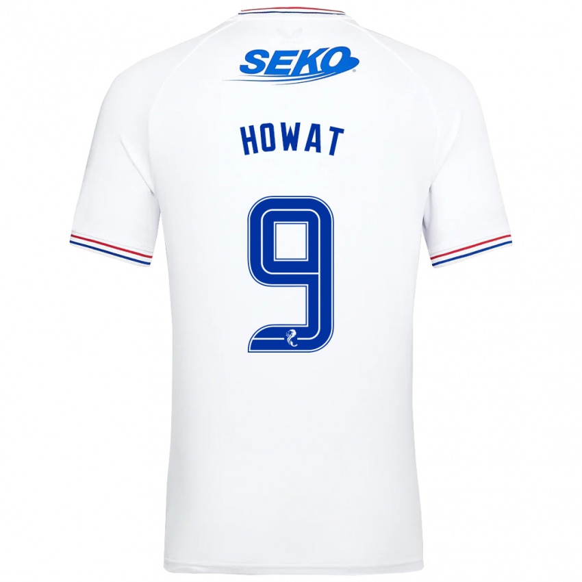 Herren Kirsty Howat #9 Weiß Auswärtstrikot Trikot 2023/24 T-Shirt Österreich