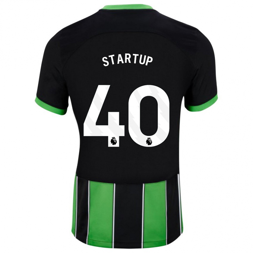 Herren Katie Startup #40 Schwarz Grün Auswärtstrikot Trikot 2023/24 T-Shirt Österreich