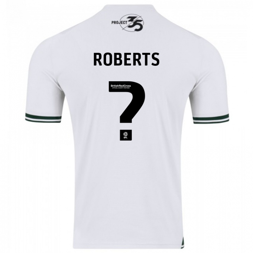 Herren Caleb Roberts #0 Weiß Auswärtstrikot Trikot 2023/24 T-Shirt Österreich