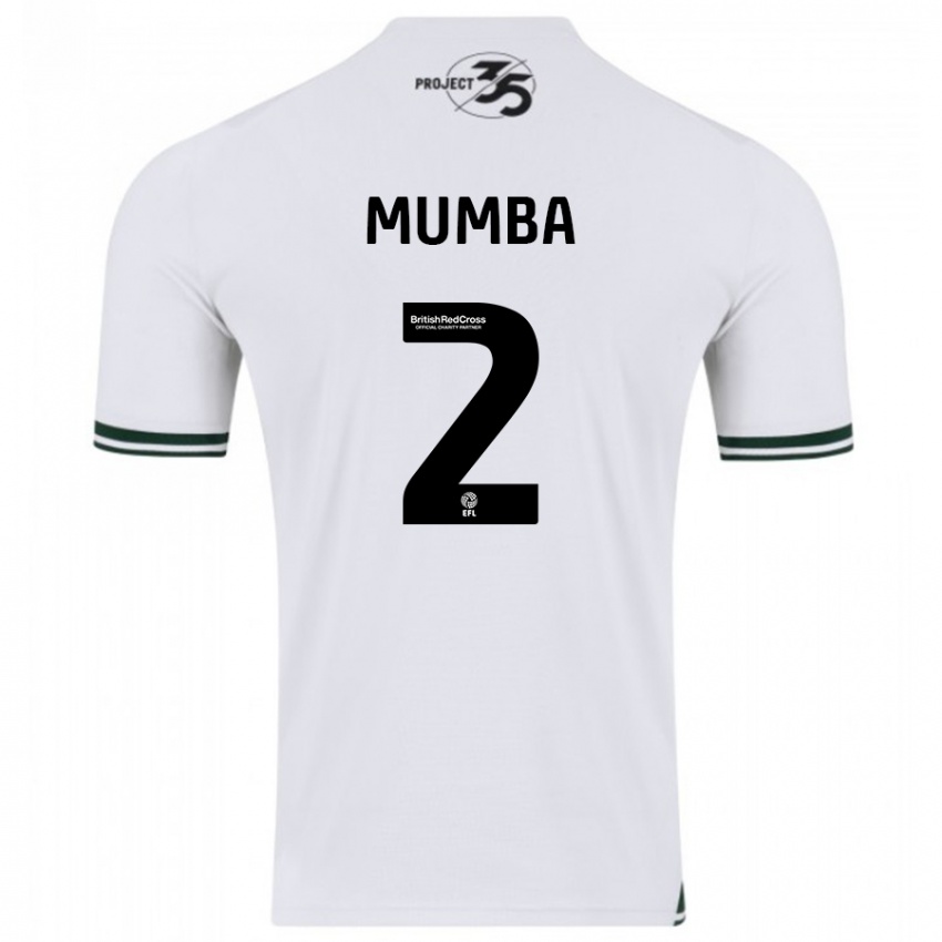 Herren Bali Mumba #2 Weiß Auswärtstrikot Trikot 2023/24 T-Shirt Österreich