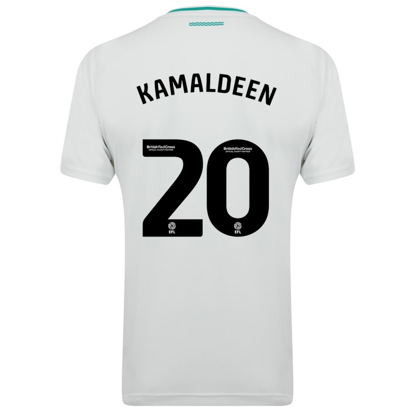 Herren Kamaldeen Sulemana #20 Weiß Auswärtstrikot Trikot 2023/24 T-Shirt Österreich