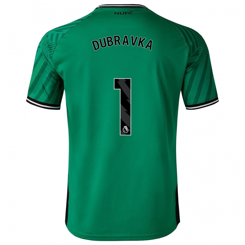 Herren Martin Dubravka #1 Grün Auswärtstrikot Trikot 2023/24 T-Shirt Österreich