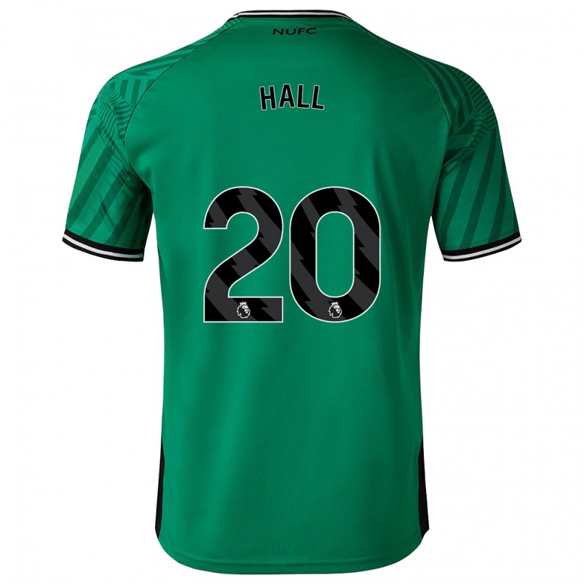 Herren Lewis Hall #20 Grün Auswärtstrikot Trikot 2023/24 T-Shirt Österreich