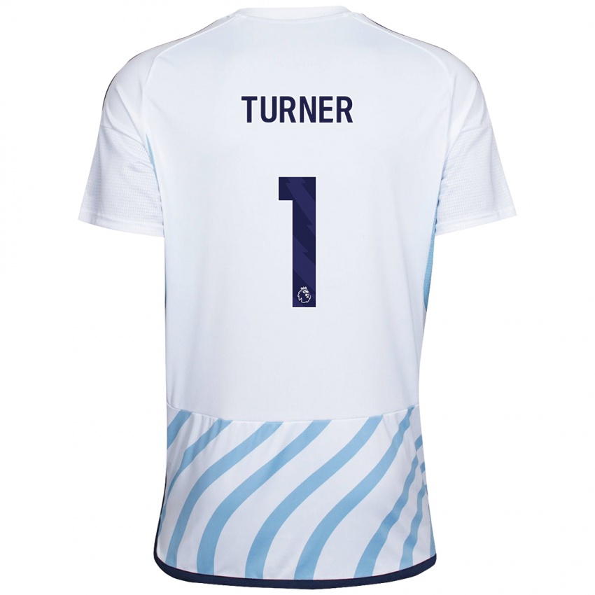Herren Matt Turner #1 Weiß Blau Auswärtstrikot Trikot 2023/24 T-Shirt Österreich