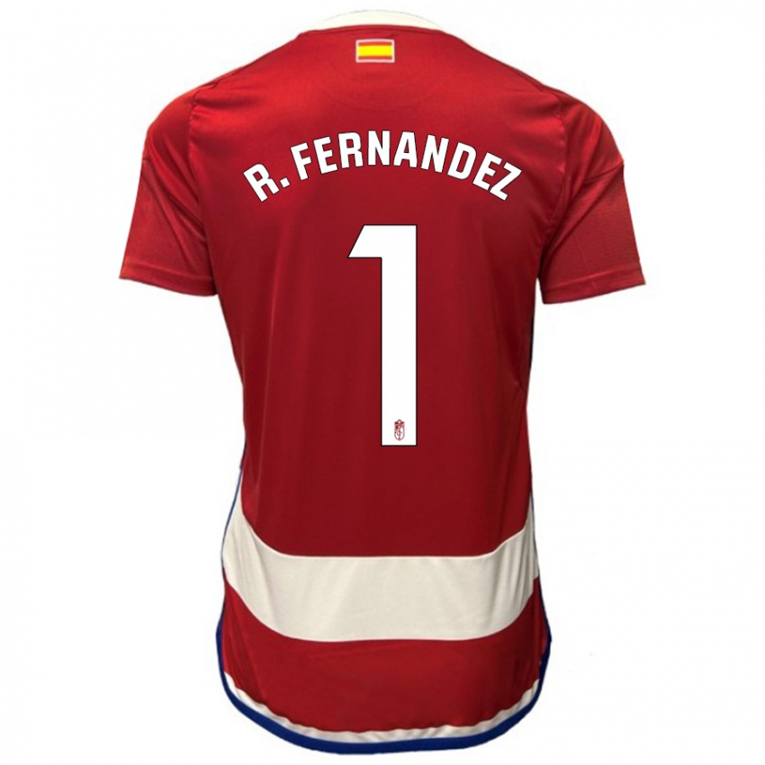 Damen Raúl Fernández #1 Rot Heimtrikot Trikot 2023/24 T-Shirt Österreich