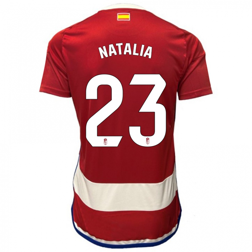 Damen Natalia #23 Rot Heimtrikot Trikot 2023/24 T-Shirt Österreich