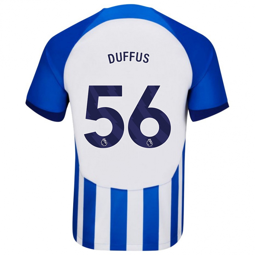 Damen Josh Duffus #56 Blau Heimtrikot Trikot 2023/24 T-Shirt Österreich
