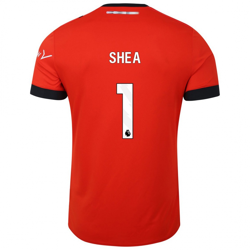 Damen James Shea #1 Rot Heimtrikot Trikot 2023/24 T-Shirt Österreich