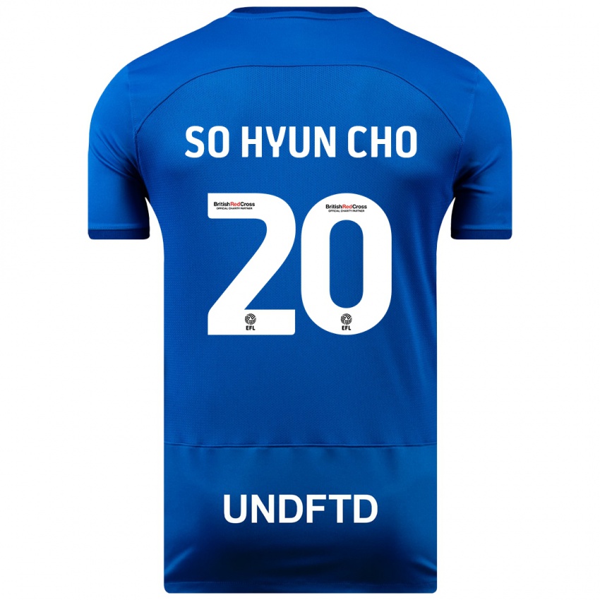 Damen Cho So-Hyun #20 Blau Heimtrikot Trikot 2023/24 T-Shirt Österreich