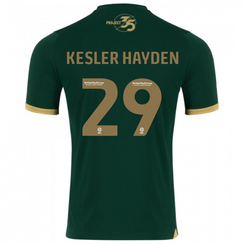 Damen Kaine Kesler Hayden #29 Grün Heimtrikot Trikot 2023/24 T-Shirt Österreich