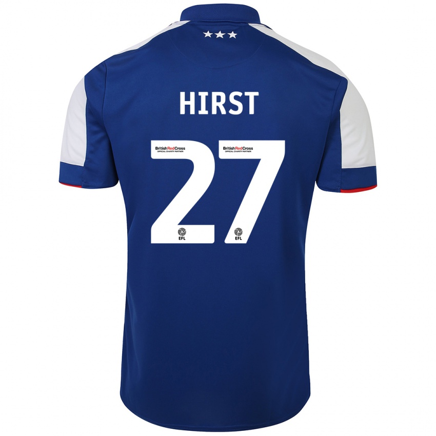 Damen George Hirst #27 Blau Heimtrikot Trikot 2023/24 T-Shirt Österreich