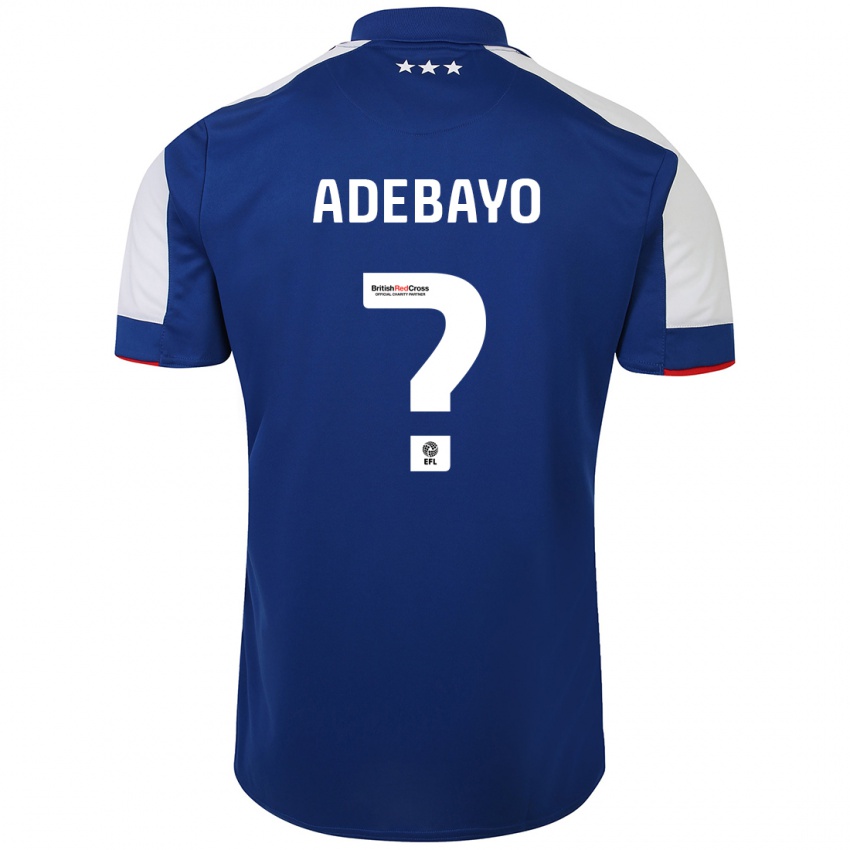 Damen Afi Adebayo #0 Blau Heimtrikot Trikot 2023/24 T-Shirt Österreich