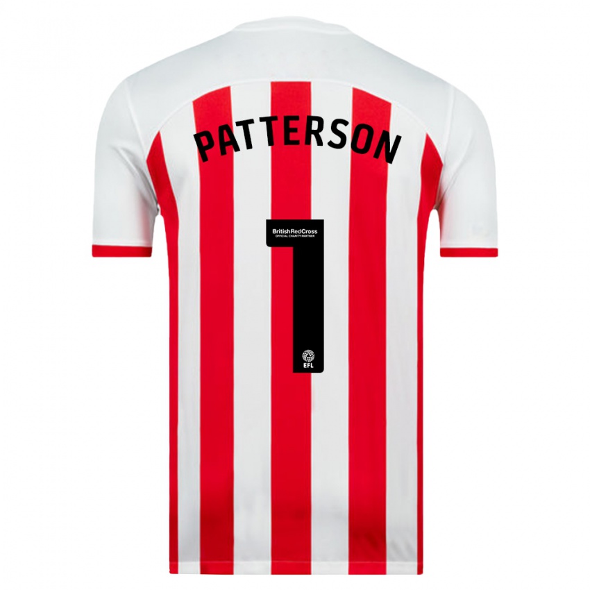 Damen Anthony Patterson #1 Weiß Heimtrikot Trikot 2023/24 T-Shirt Österreich